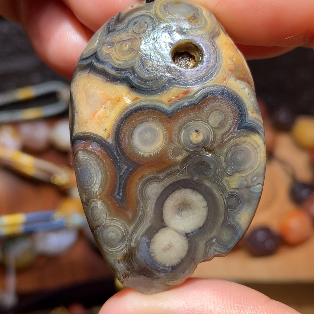 未镶嵌玛瑙/玉髓珠宝半成品