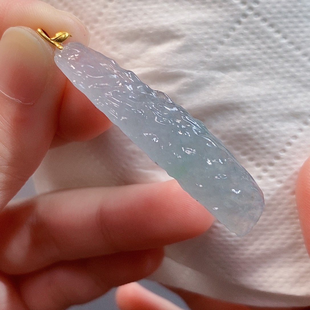 翡翠未镶嵌吊坠(不含链)374