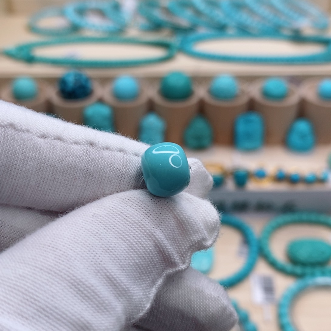 绿松石珠宝奇石未镶嵌