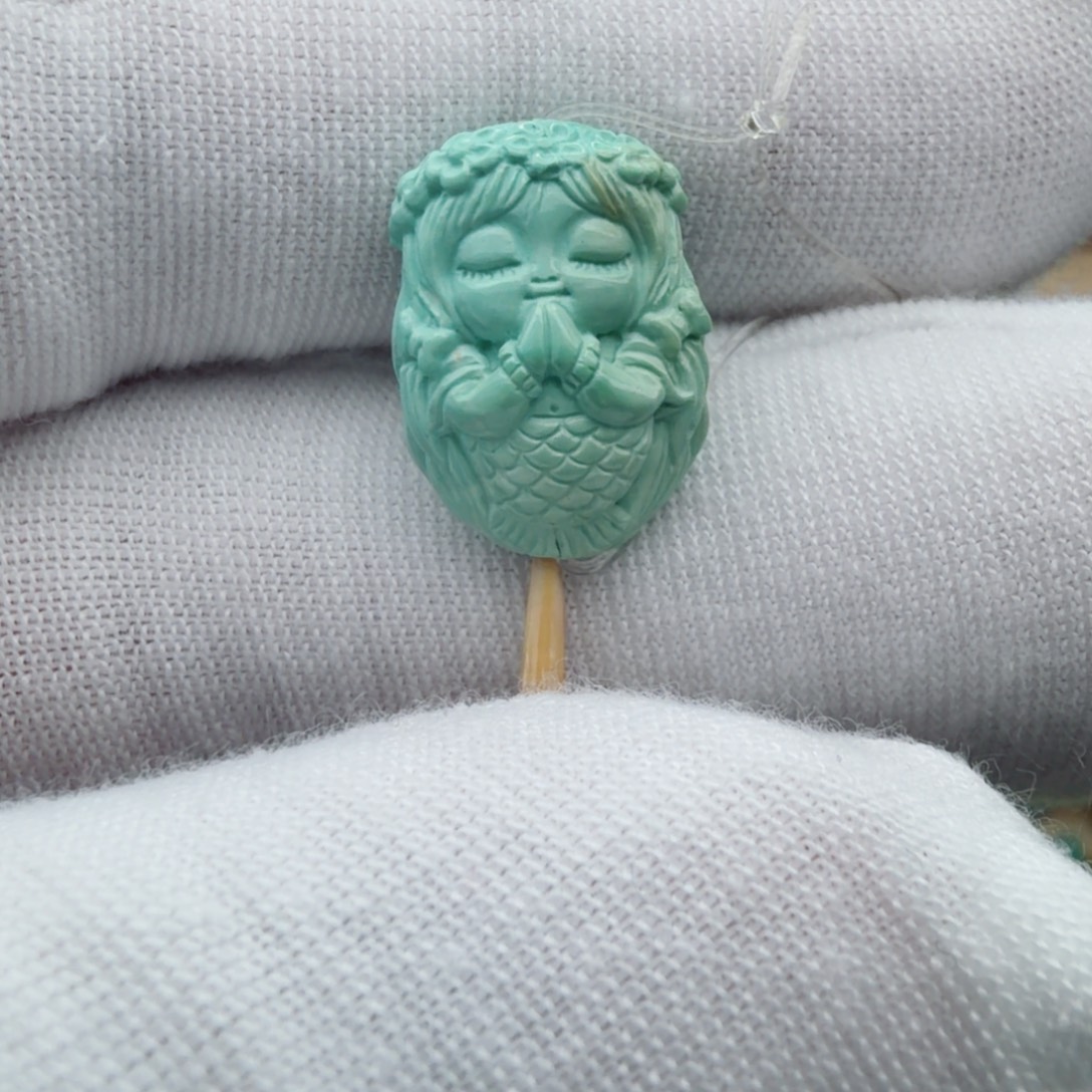 绿松石未镶嵌珠宝奇石