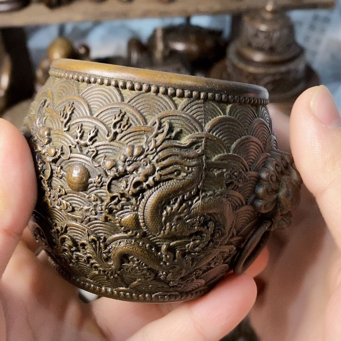 精品文玩铜器摆件 