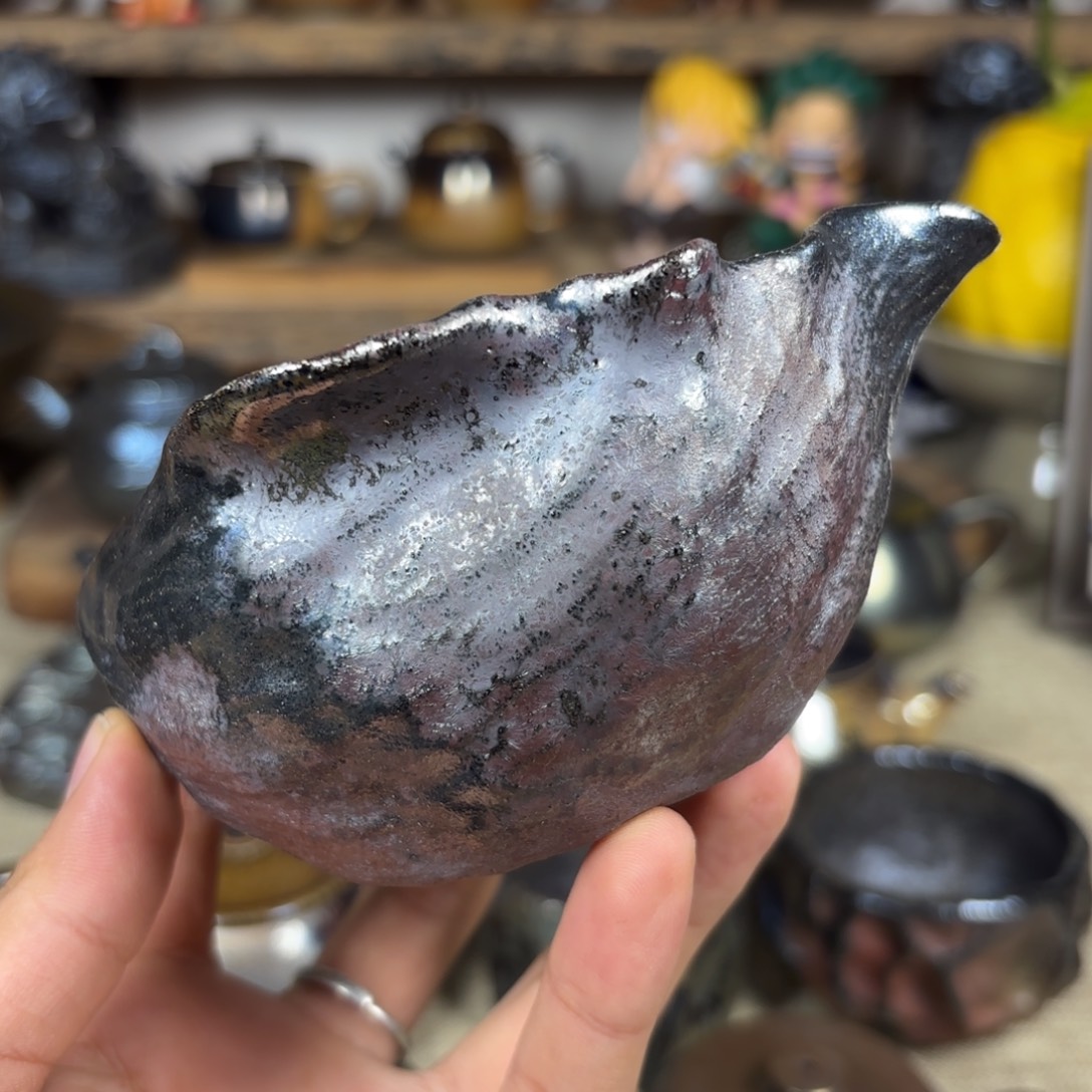 建水紫陶三木柴烧