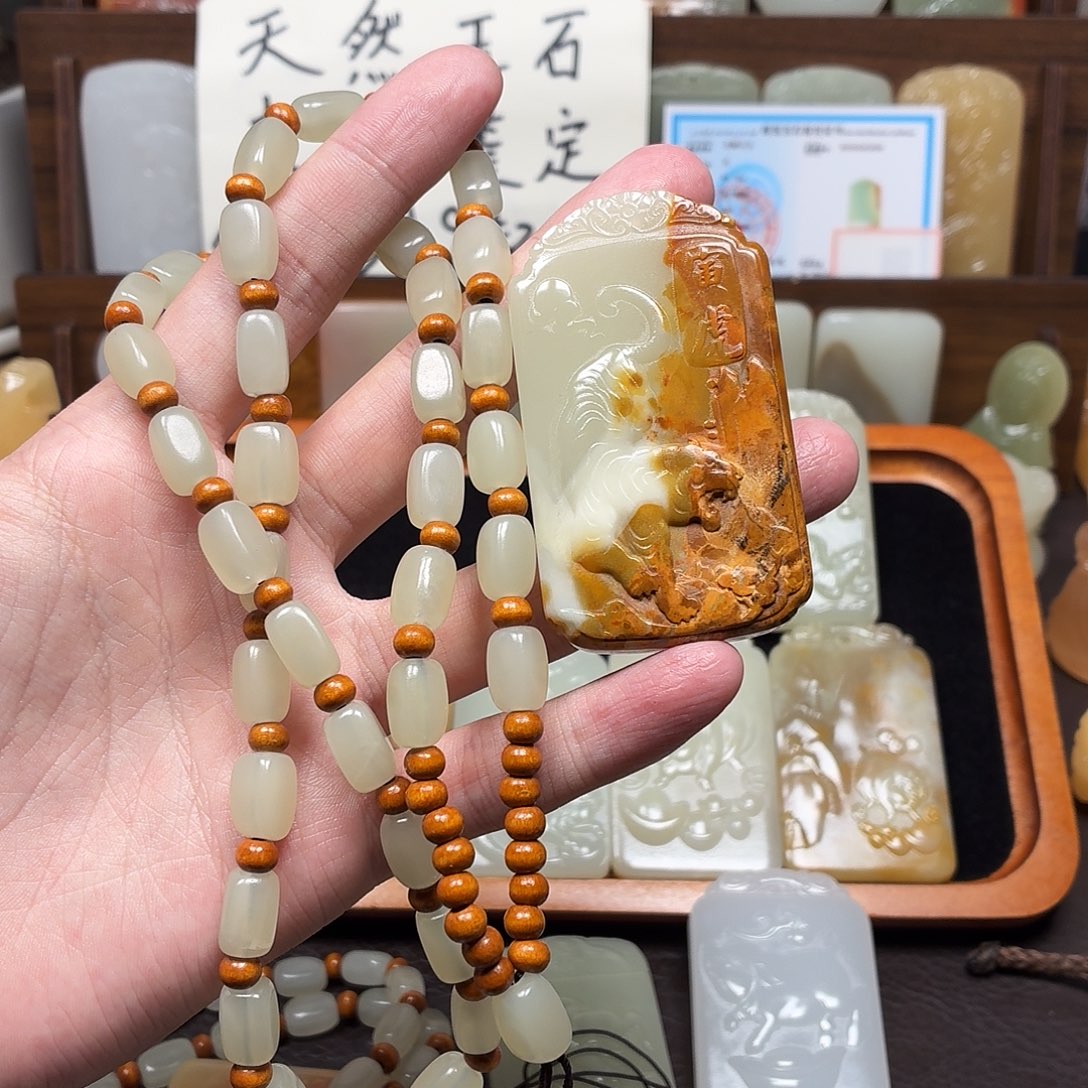 男***意十二生肖挂件虎双面