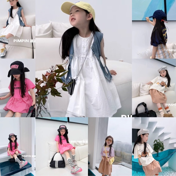 62187【欧货重工翅膀大T】洋妞四季童装