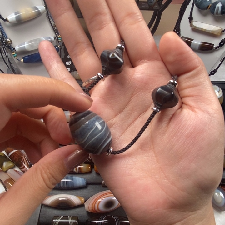 玛瑙/玉髓未镶嵌颈饰