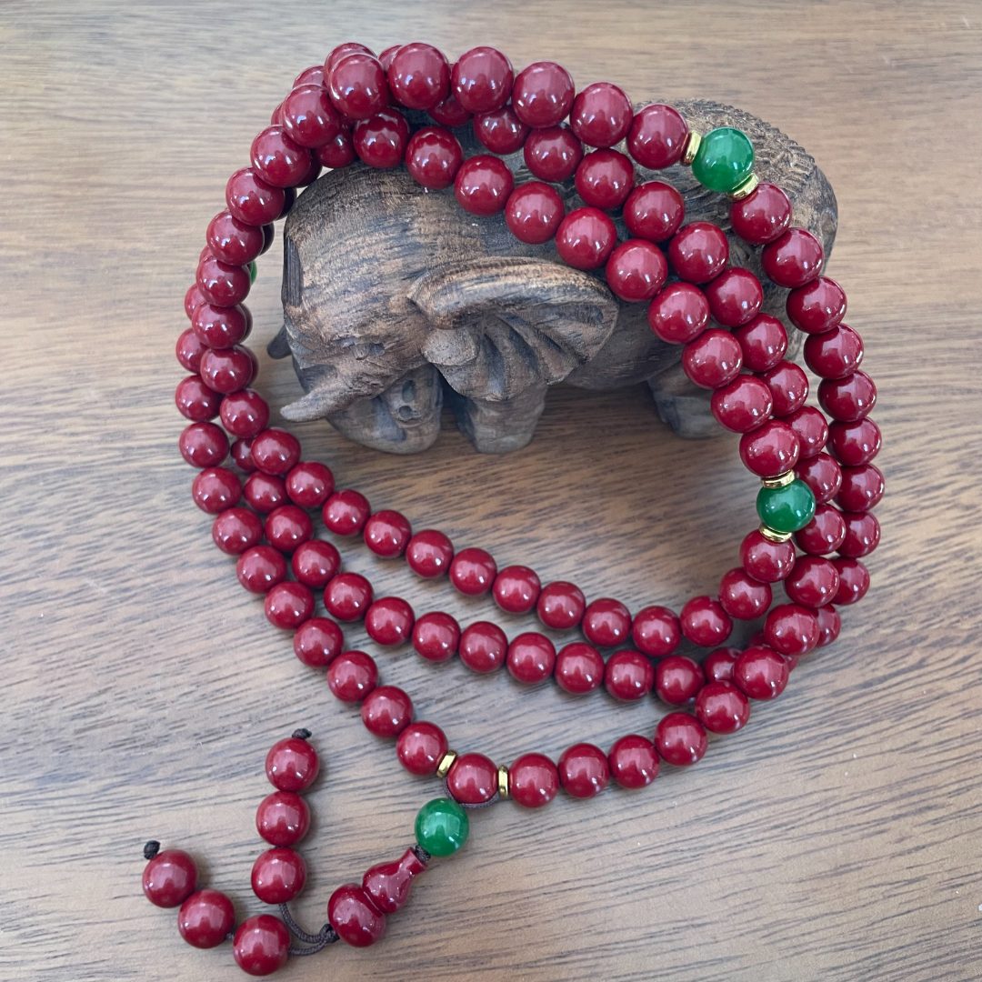 含辰砂工艺品【太禾精品】多圈女款ZS时尚手串CK133