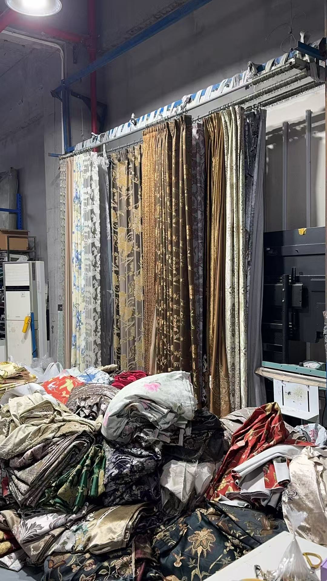 厂区成品窗帘（直播间款）欧式，美式，法式，中式，个别瑕疵介意勿拍