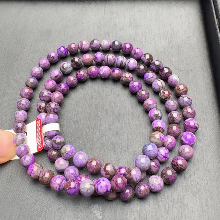 苏纪石（舒俱来）未镶嵌手串手串