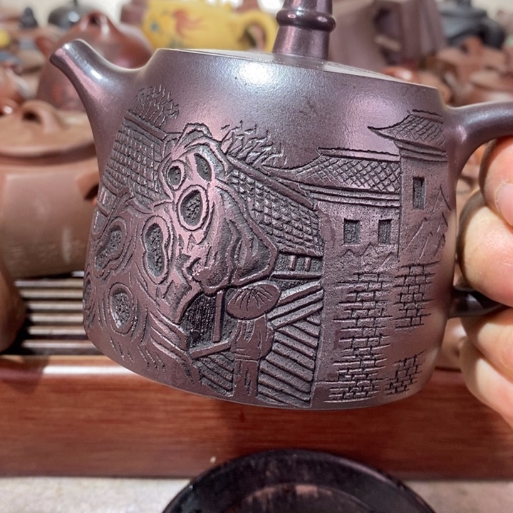 紫砂茶壶精工制作