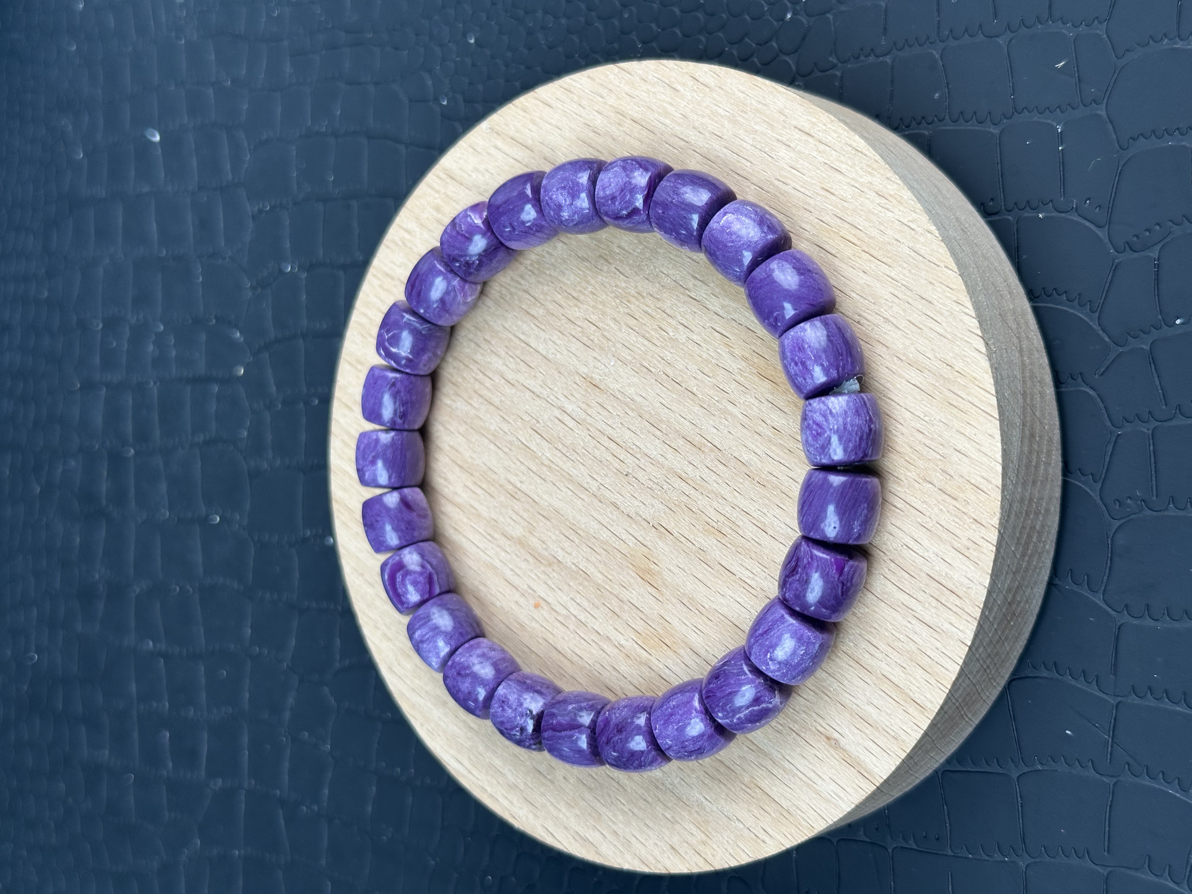 A95泰坦星光紫舒10m直切手串时尚百搭女款