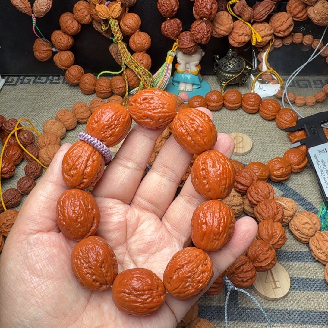 ****在文玩核桃手串大枣手串23