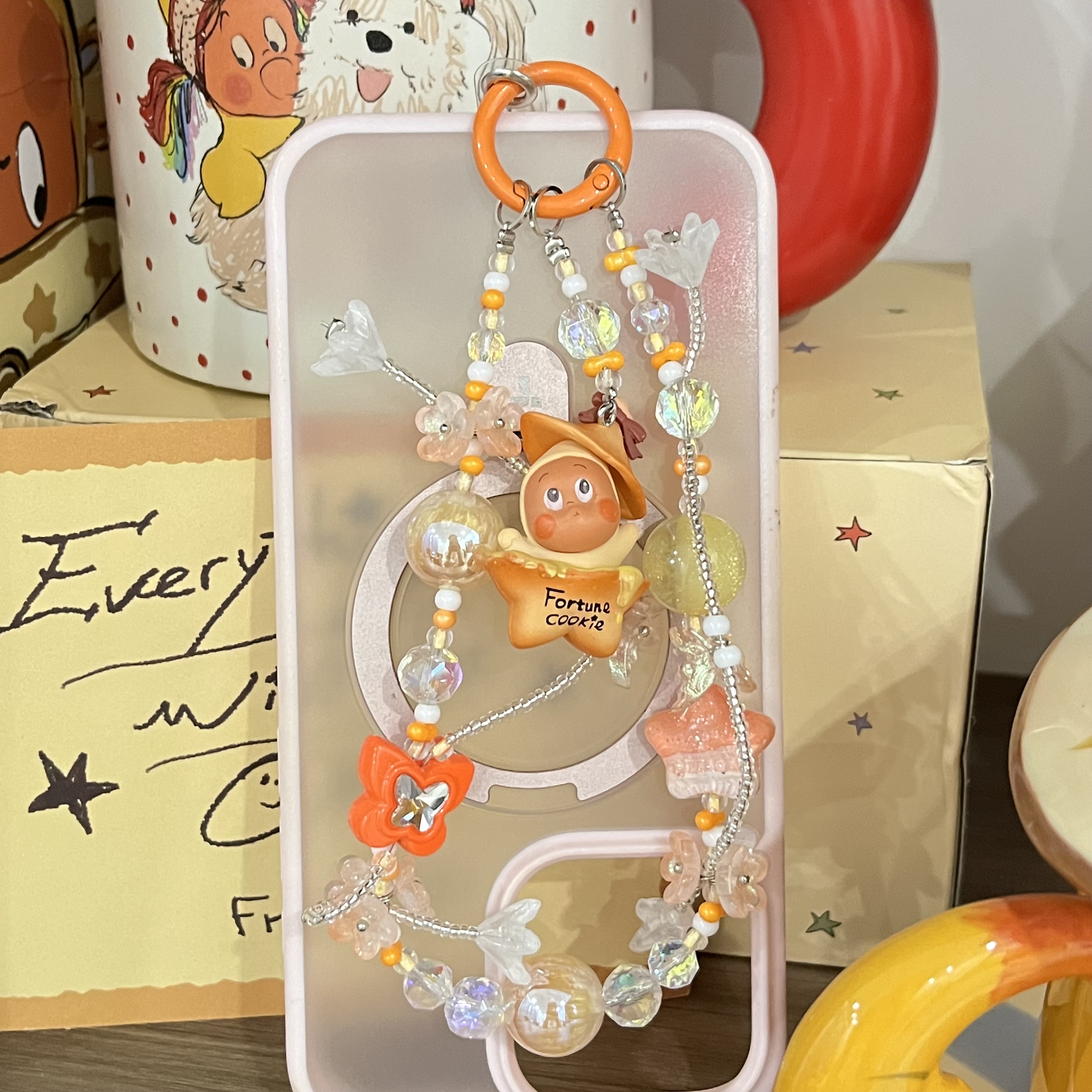 团单【萌粒水晶链】  手工DIY 创意潮玩