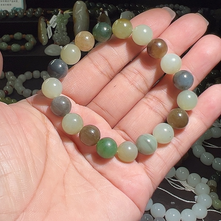 未镶嵌手链和田玉（糖玉）
