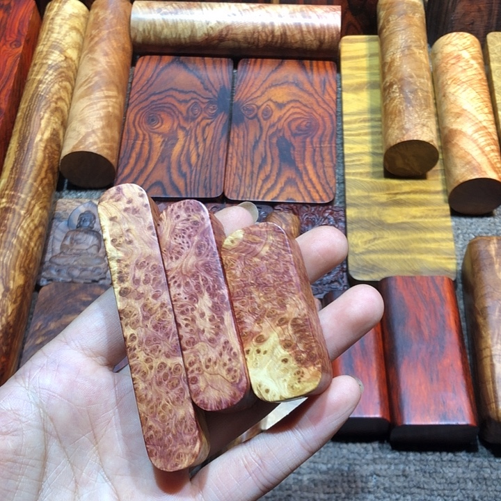 c***u木实木红木木料手把