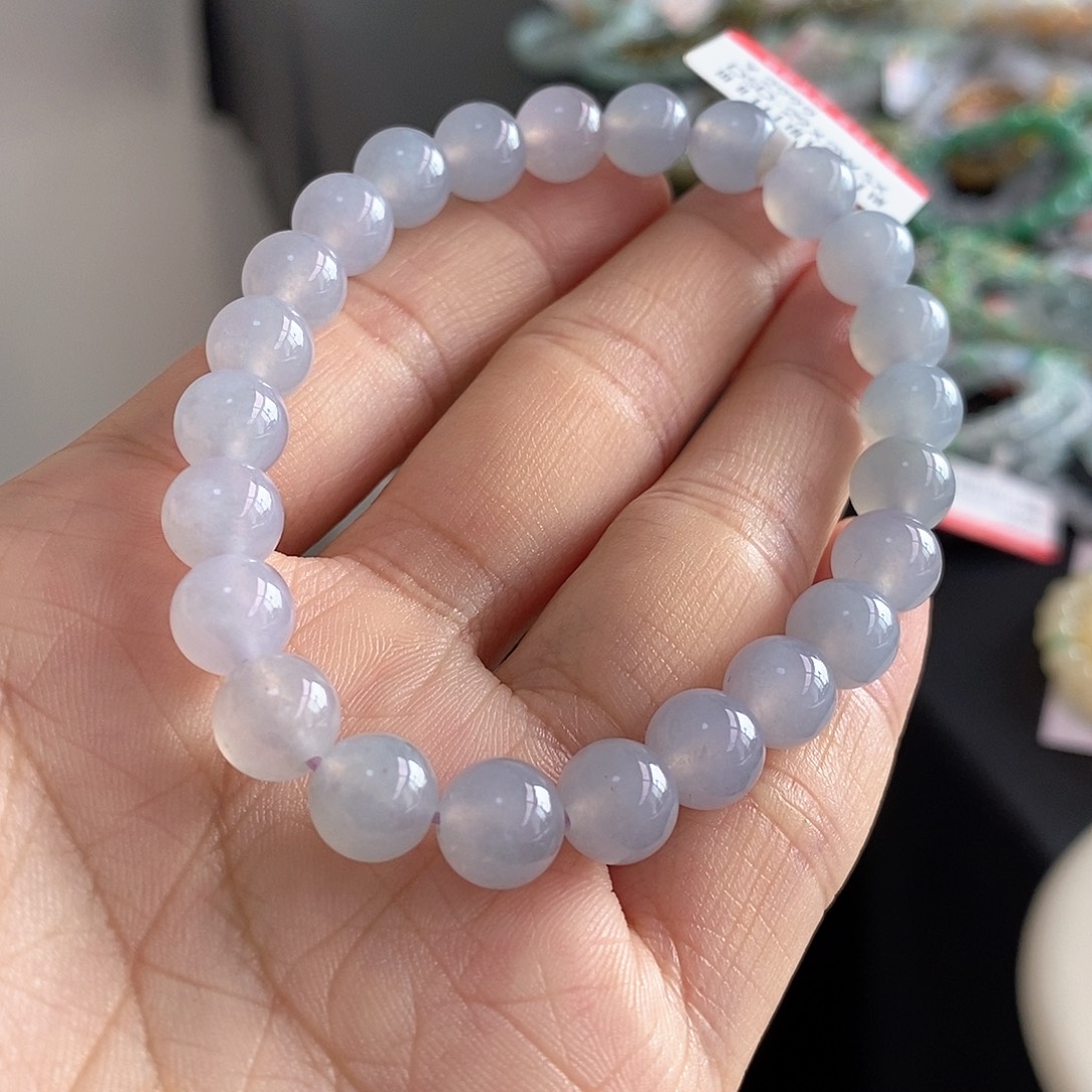 翡翠未镶嵌手链卡8.0