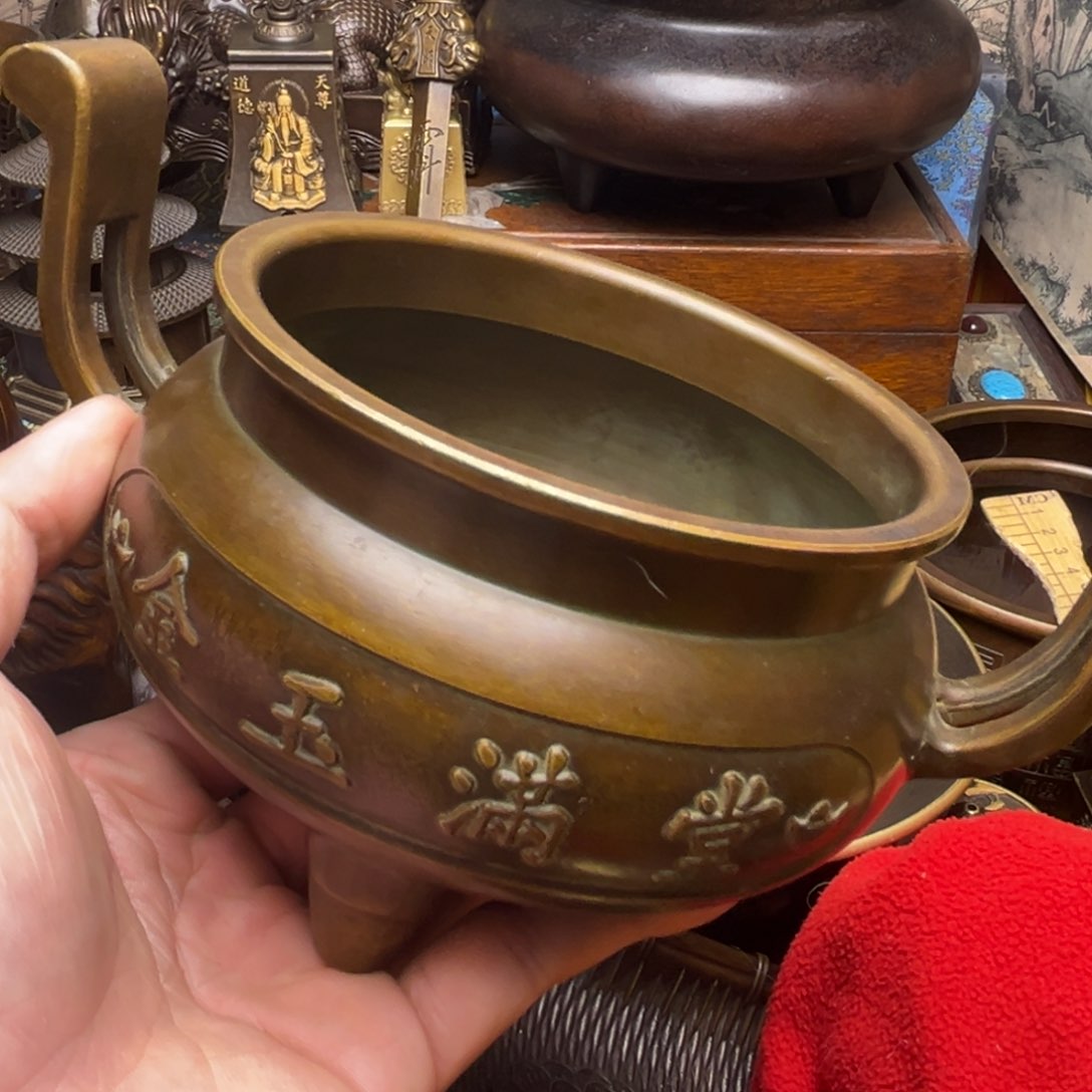 精美铜器，点击下单