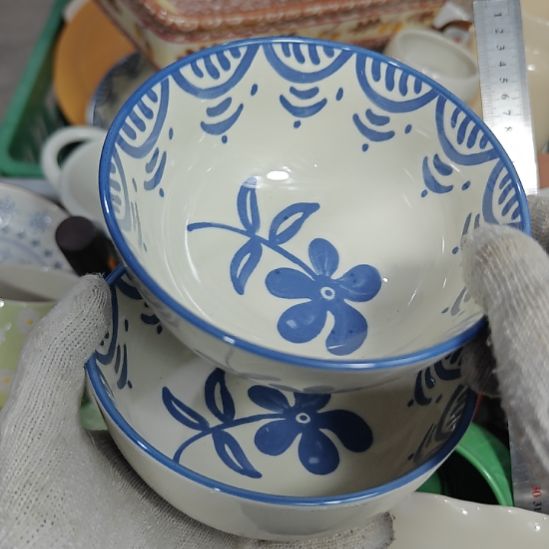 摆件陶瓷餐具杯碗盘微瑕介意慎拍