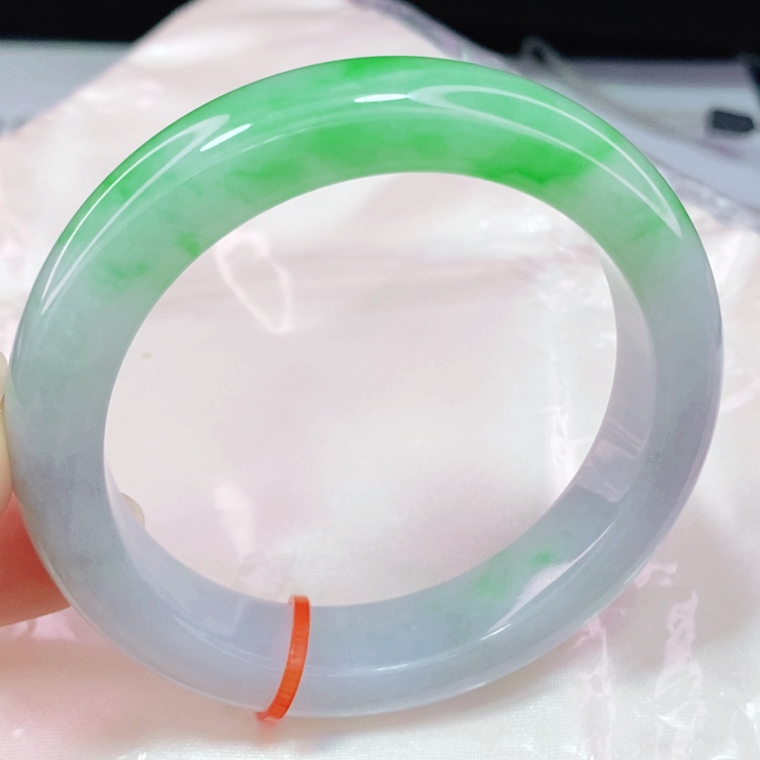 未镶嵌手镯翡翠54正圈