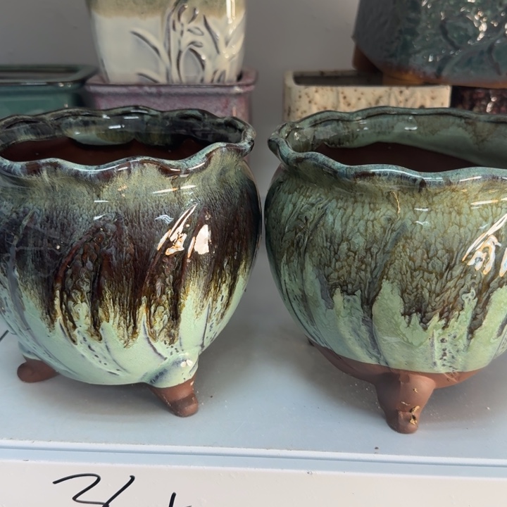 紫砂花盆口16高15，11111