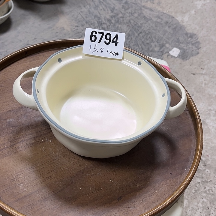 瓷微瑕外贸餐具6794