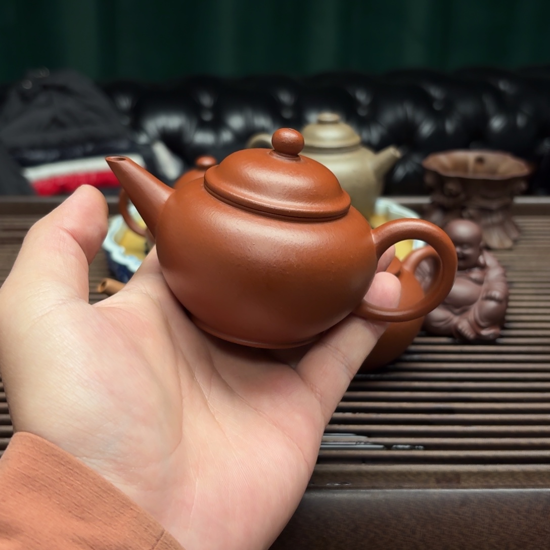 苦***僧紫砂茶壶苦行僧125水平