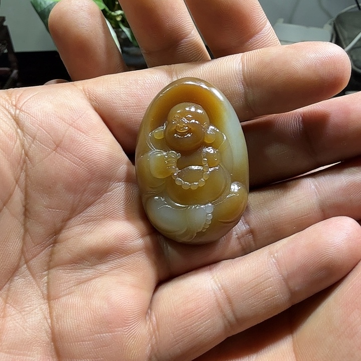 和田玉（糖玉）未镶嵌颈饰