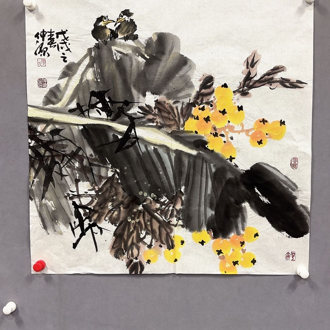 国画国画纯手绘作品请放心去藏