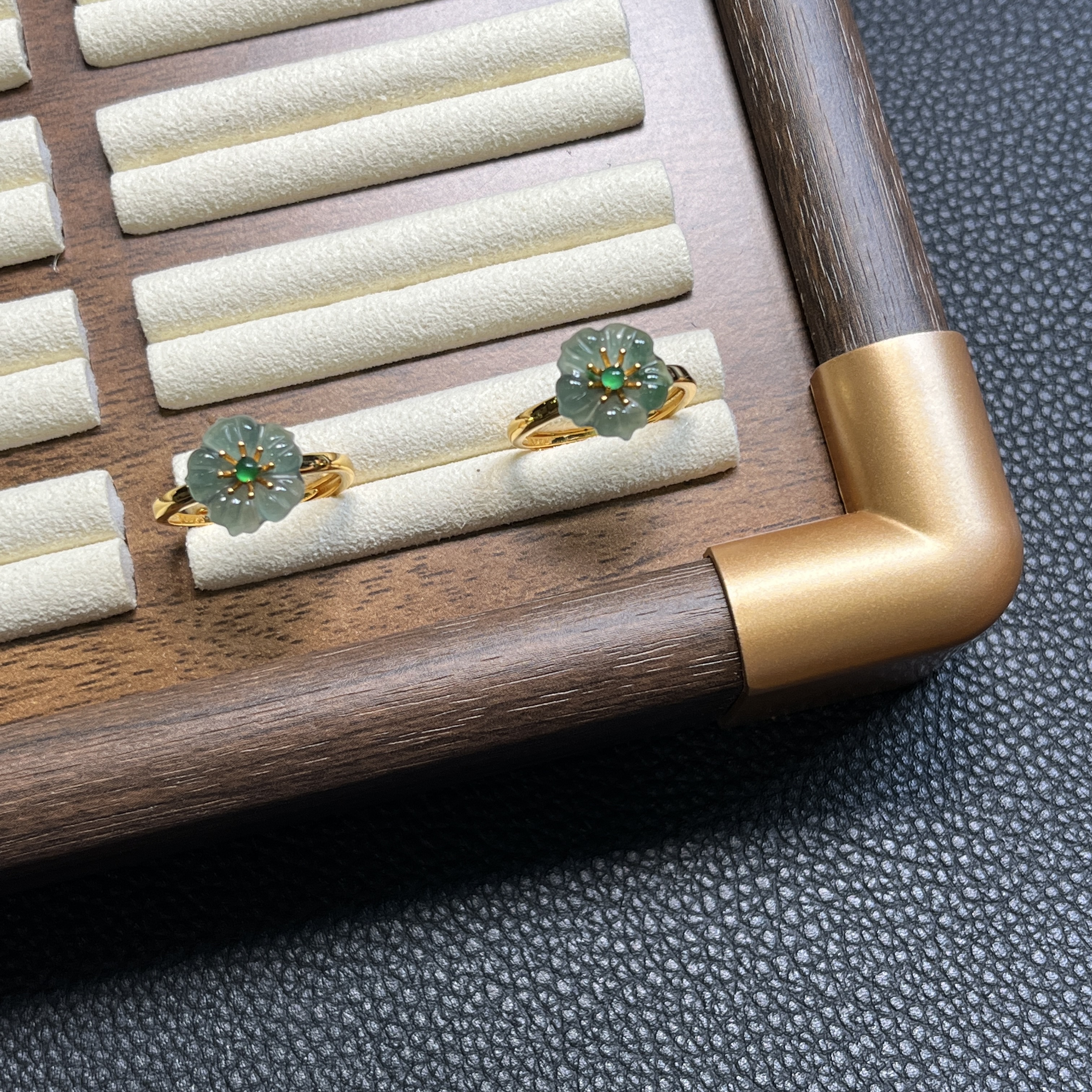天然翡翠戒指（多样性发其一）