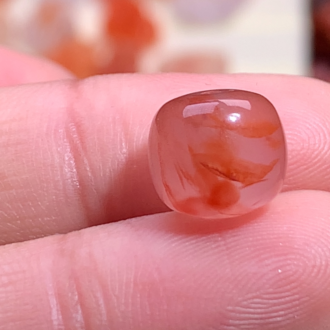 南红玛瑙未镶嵌珠宝半成品老型