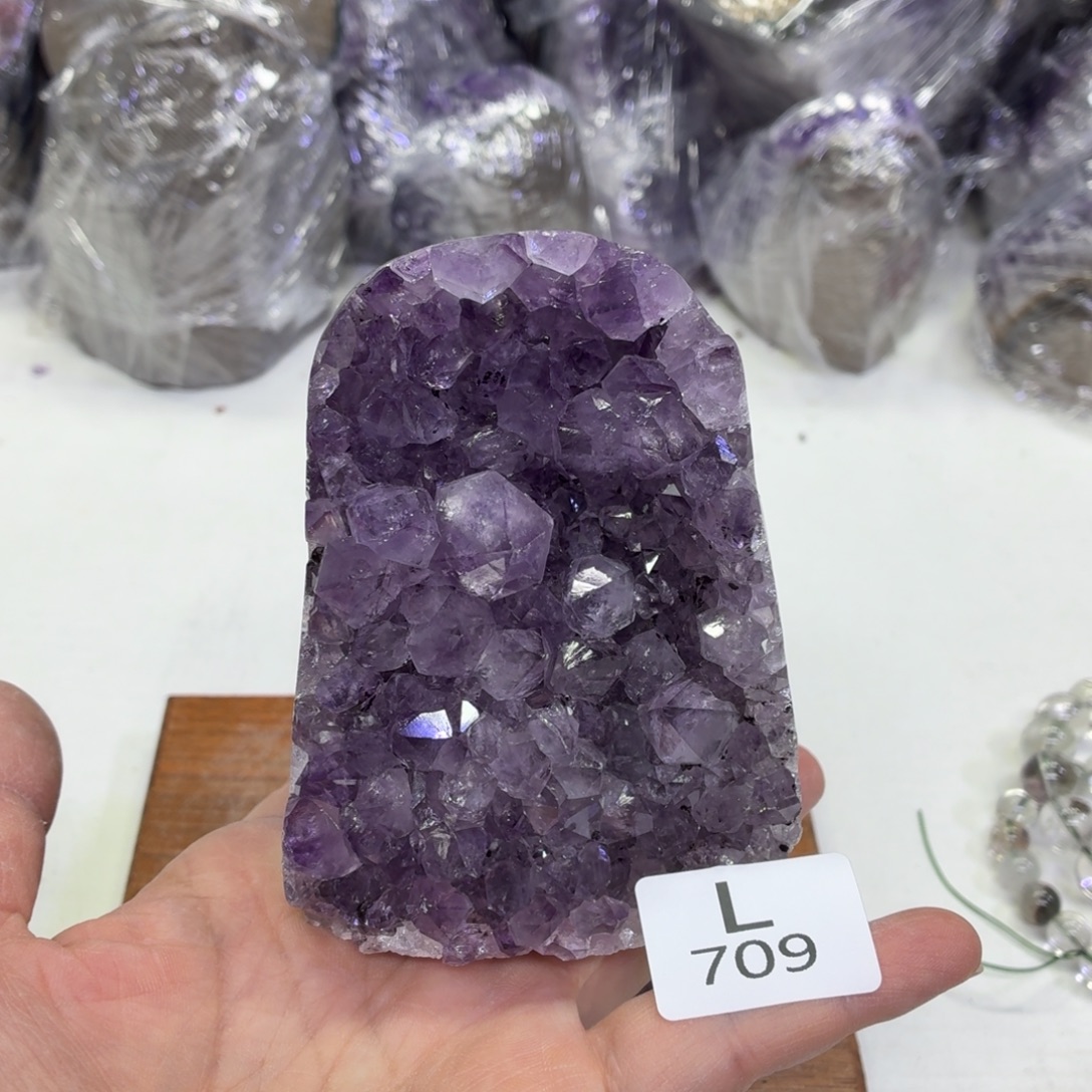 摆件水晶未镶嵌天然紫水晶