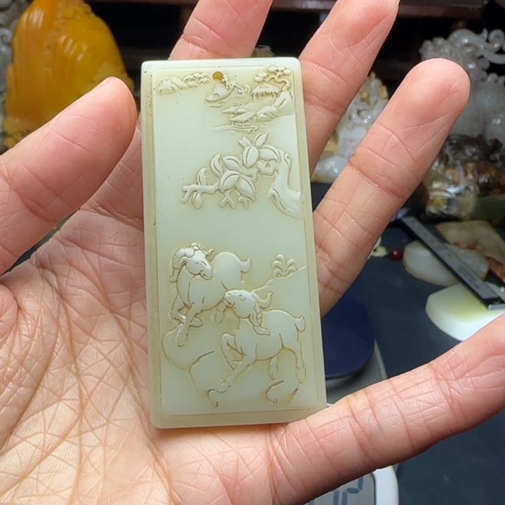 狼***）新疆和田收藏高货