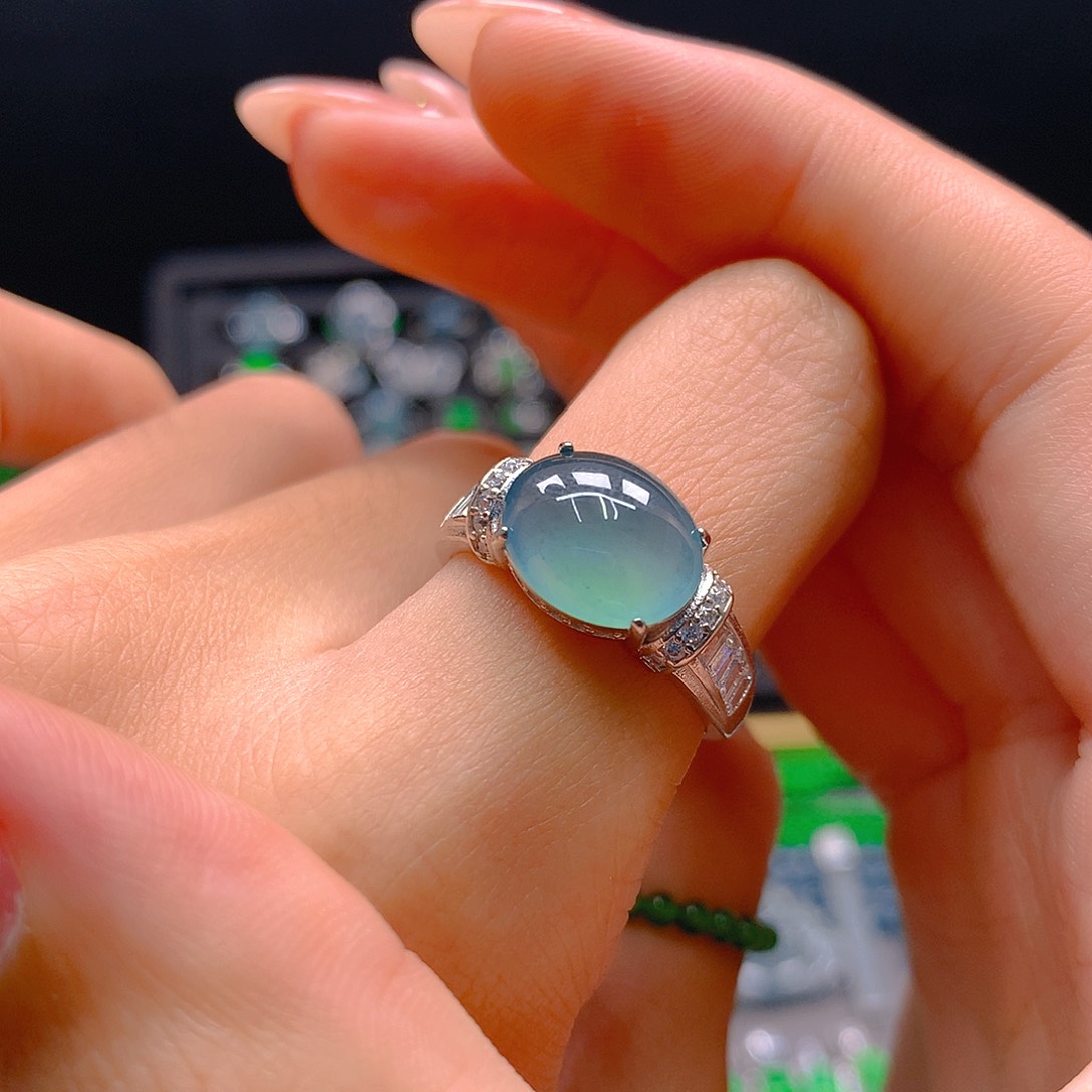 未镶嵌戒指翡翠天然翡翠