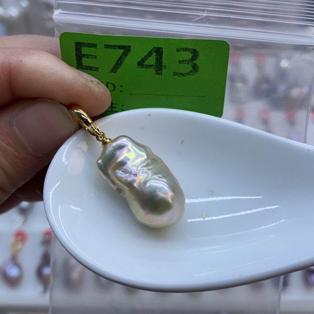 未镶嵌美丽哦哦哦淡水珍珠