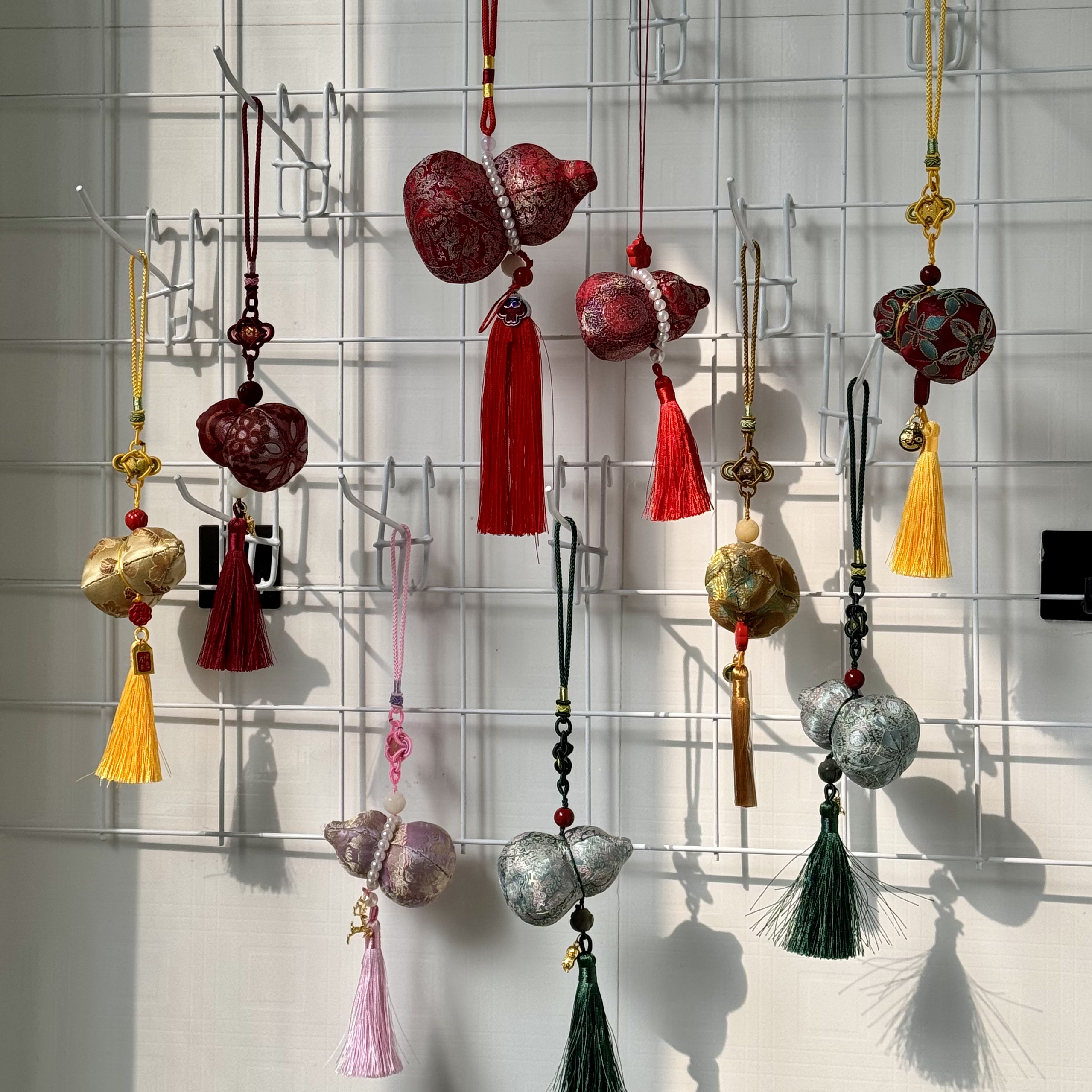 非遗桑蚕丝宋锦手工古法香包葫芦