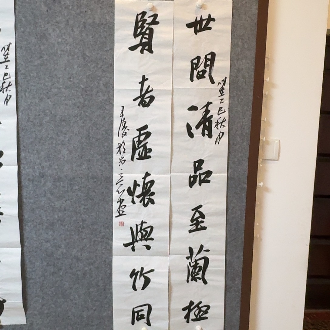 书法中书王涛138×23×2