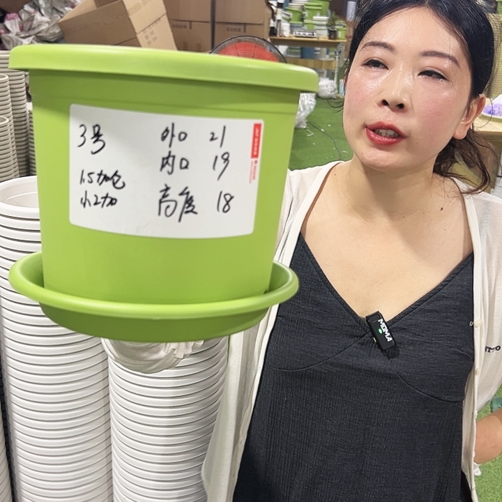 特价3号四季口21高18白色10只带托