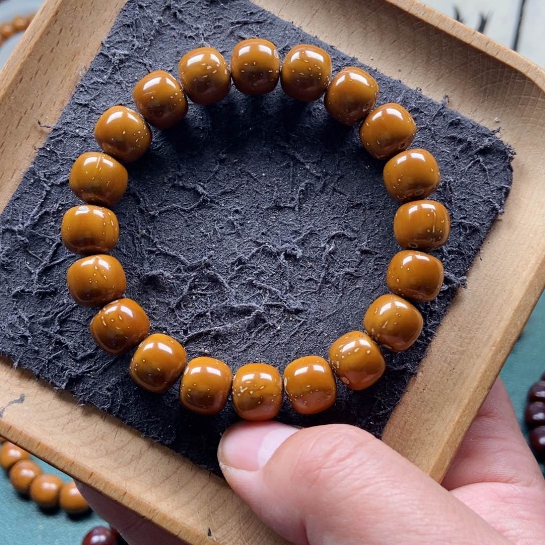 紫金鼠手串12mm纯手工老型