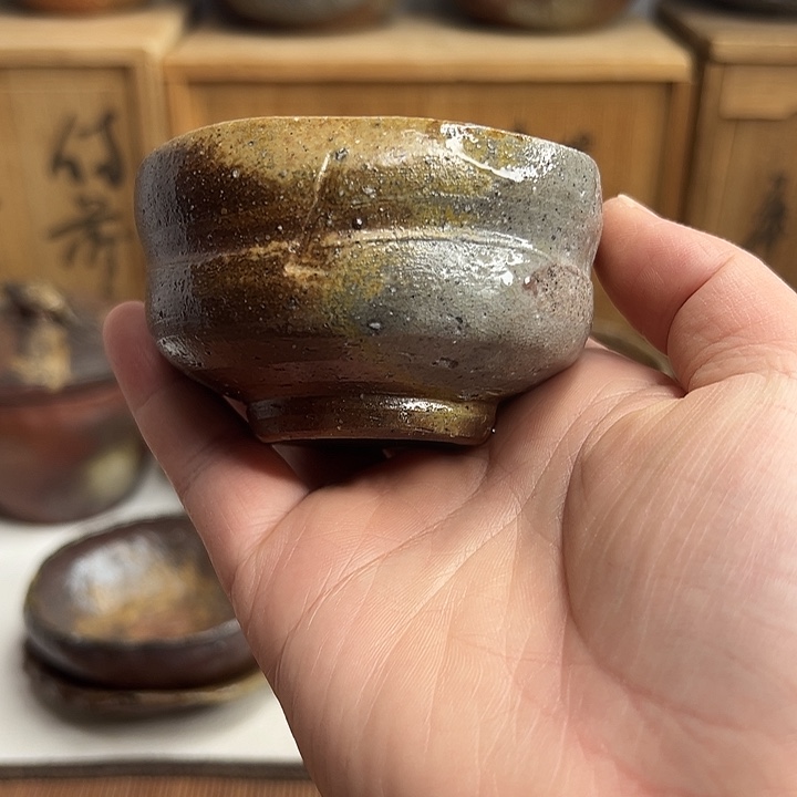 备前烧，渡边琢磨主人杯，