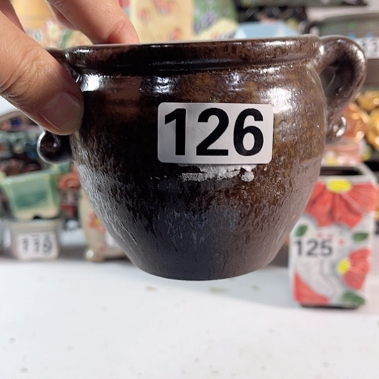 红陶多肉植物花盆