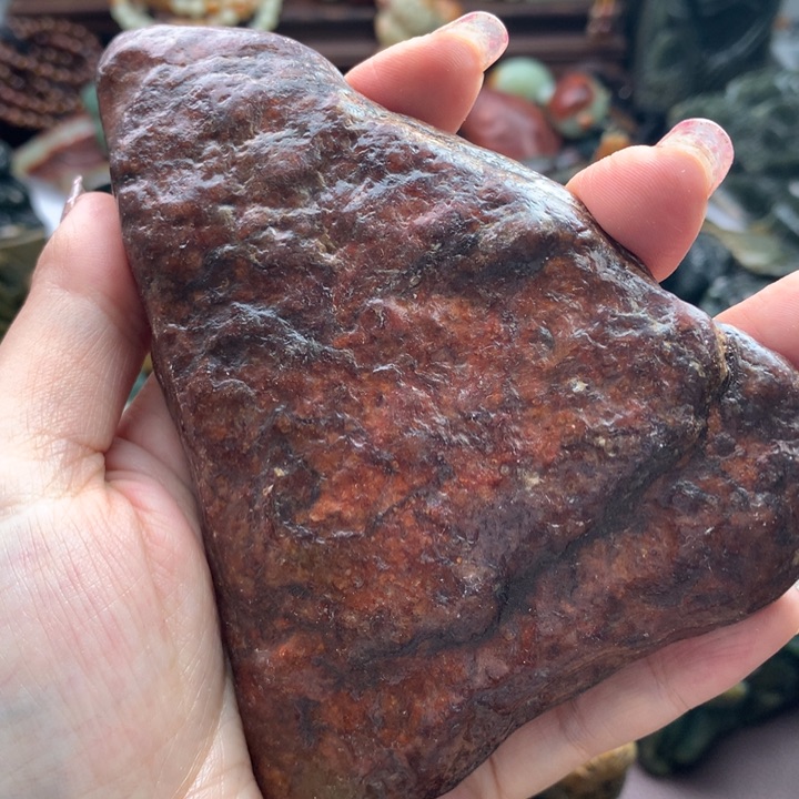 岫岩河磨玉（透闪石质玉）把件未镶嵌