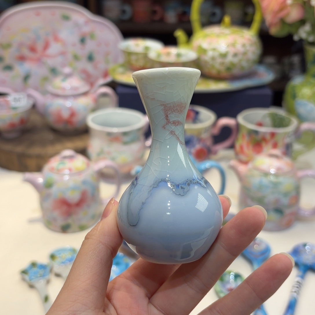 景德镇手绘高温釉下彩陶瓷茶具