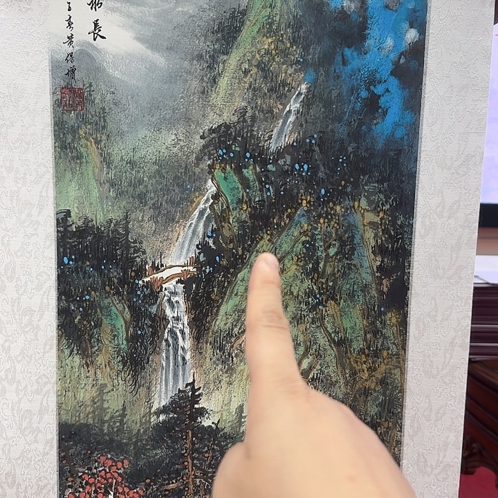 国画我是一只小小鸟地域鬼的人