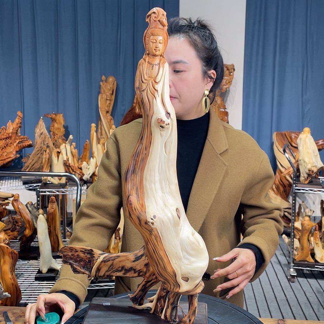 柏木（崖柏）随型摆件