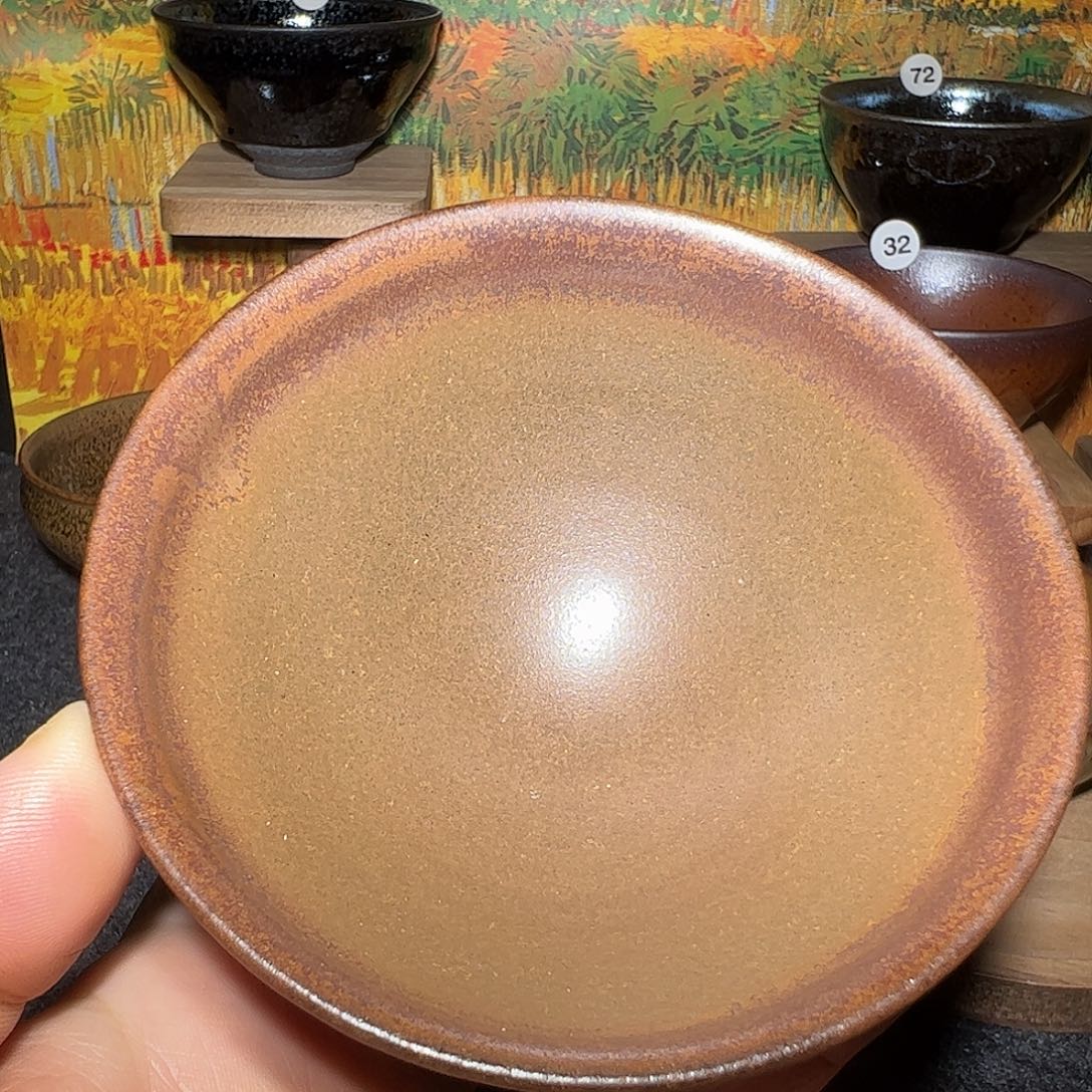 茶盏北宋吴志强束口灰被