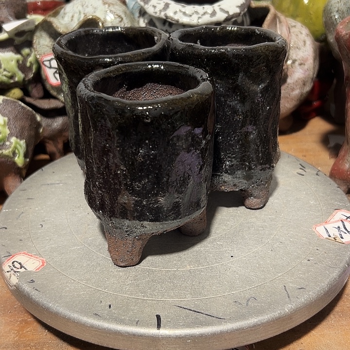 5***哈粗陶花盆制作就这样的支持我