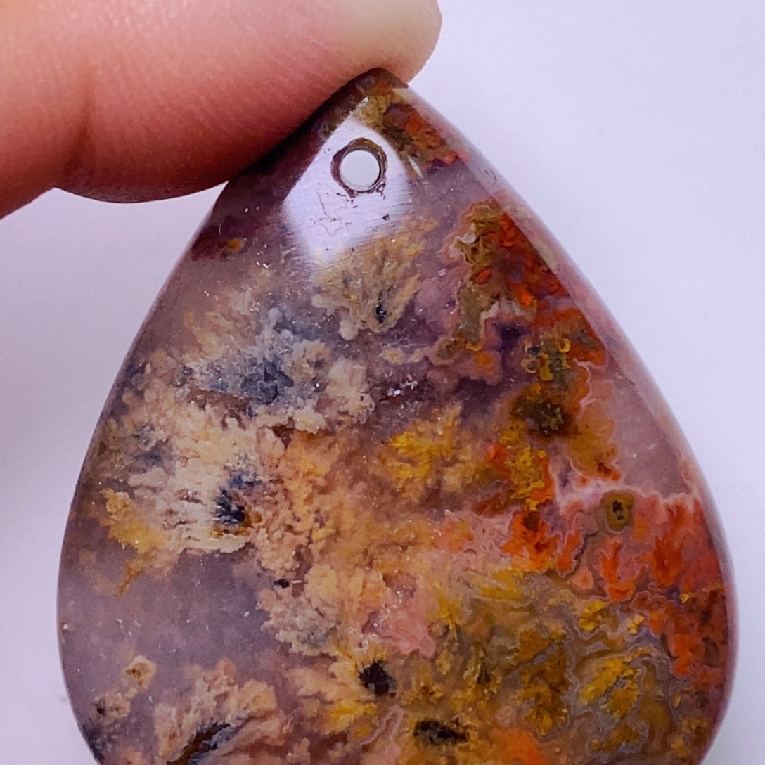 玛瑙/玉髓未镶嵌吊坠(不含链)