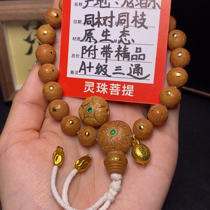 吊坠凤眼菩提尼泊尔