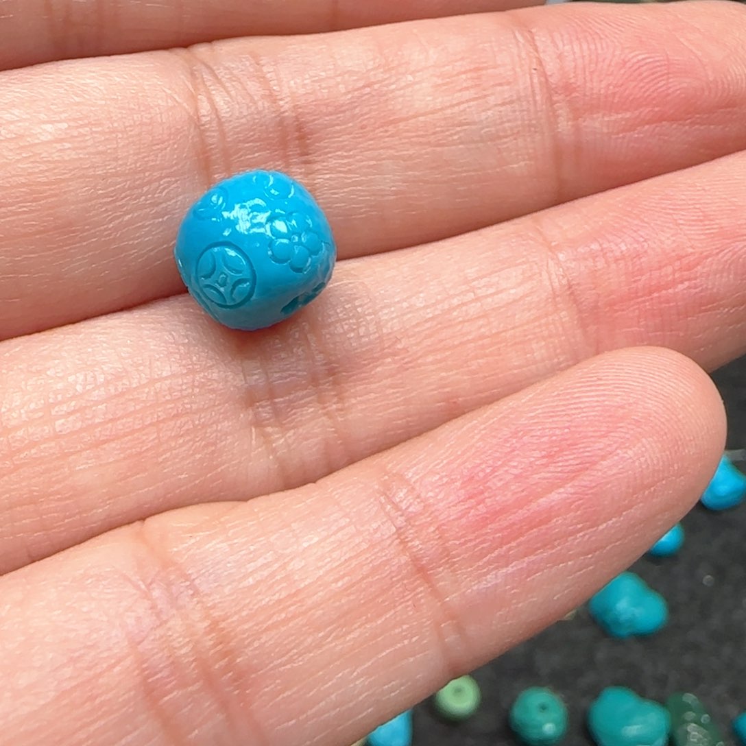 绿松石配饰未镶嵌