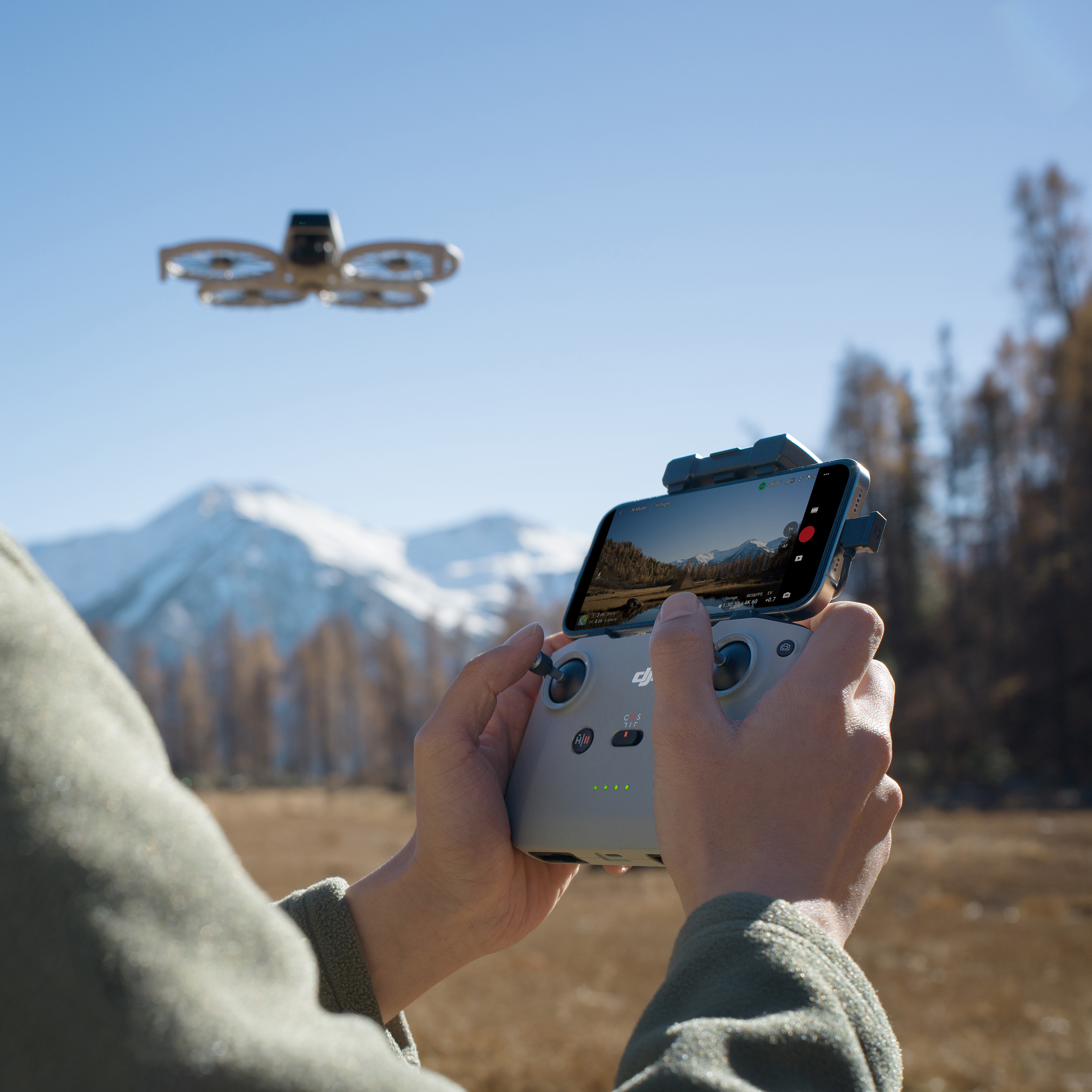 准新品 DJI/大疆 DJI Flip可折叠Vlog航拍无人机