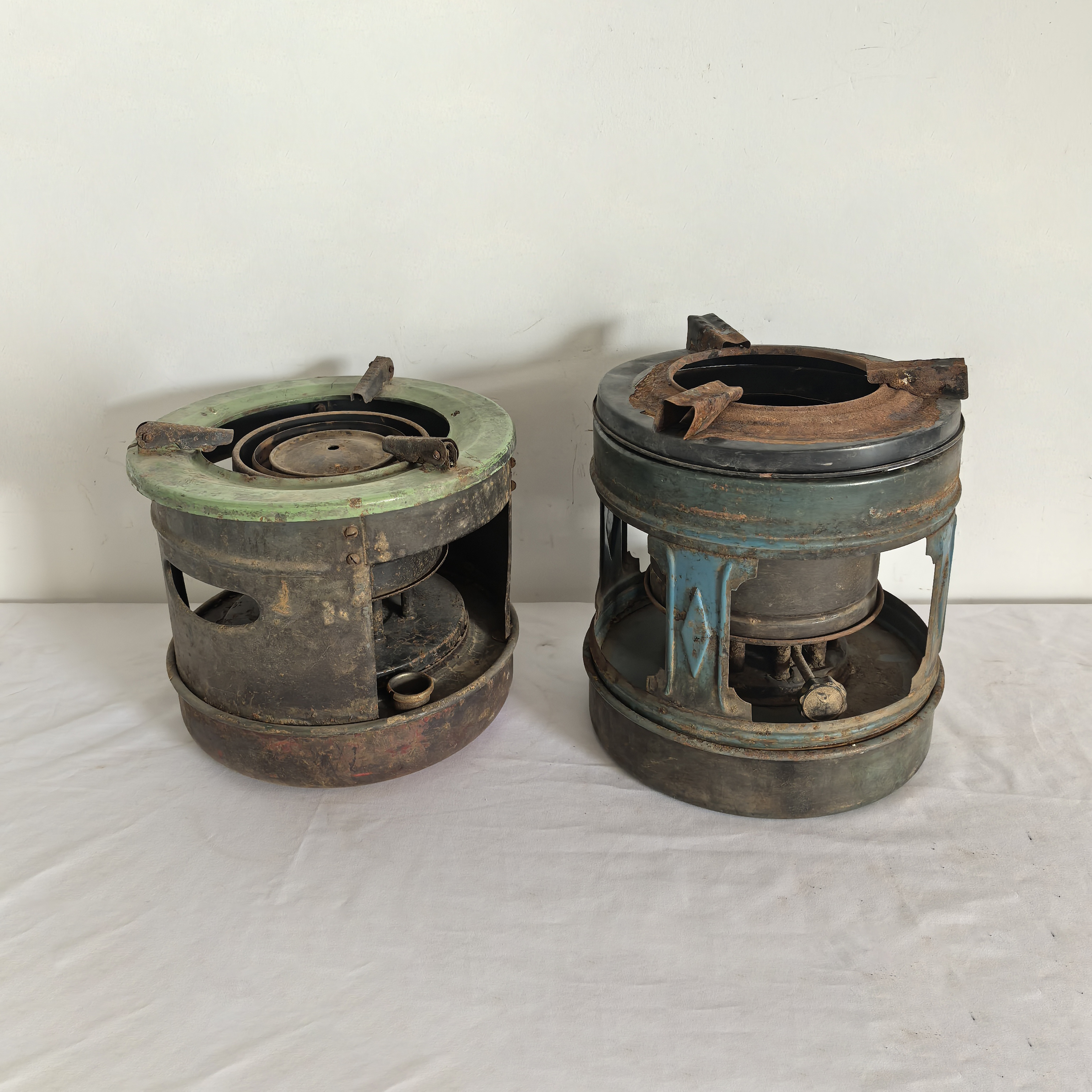 民俗老物件煤油炉子摆件复古怀旧老式煤油炉子造景装饰道具